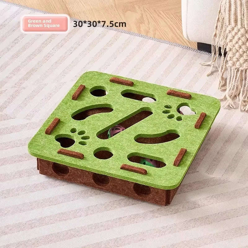 Felt puzzle toy color options | PatLab