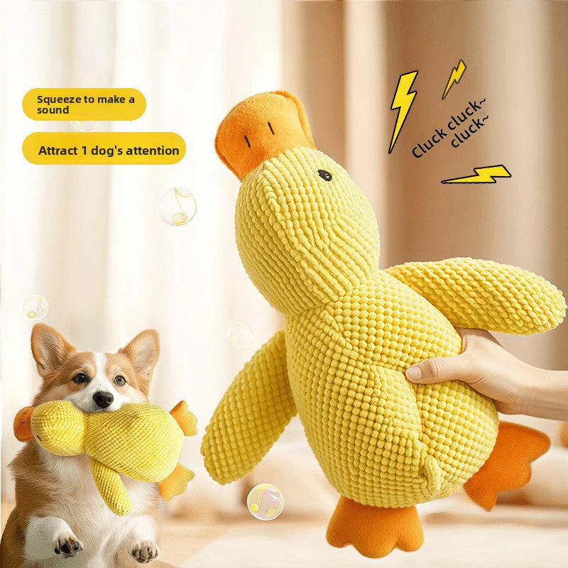 Huggable Calming Duck Plush Companion Toy
